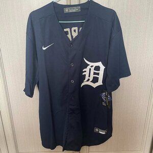 Detroit Tigers Miguel Cabrera Navy #24 Jersey